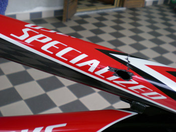 Rottura tubo orizzontale