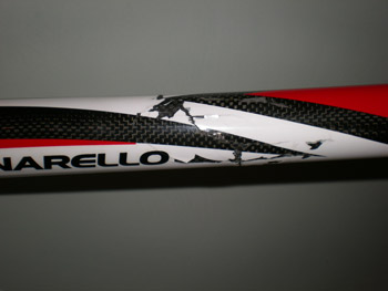 Rottura tubo orizzontale