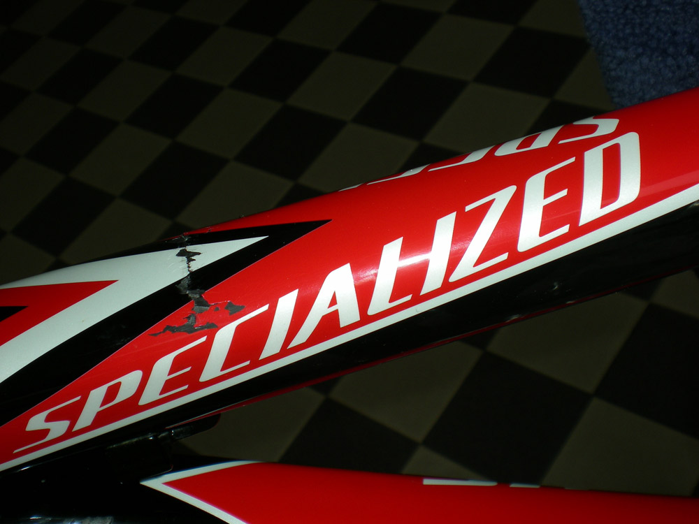 Rottura tubo orizzontale