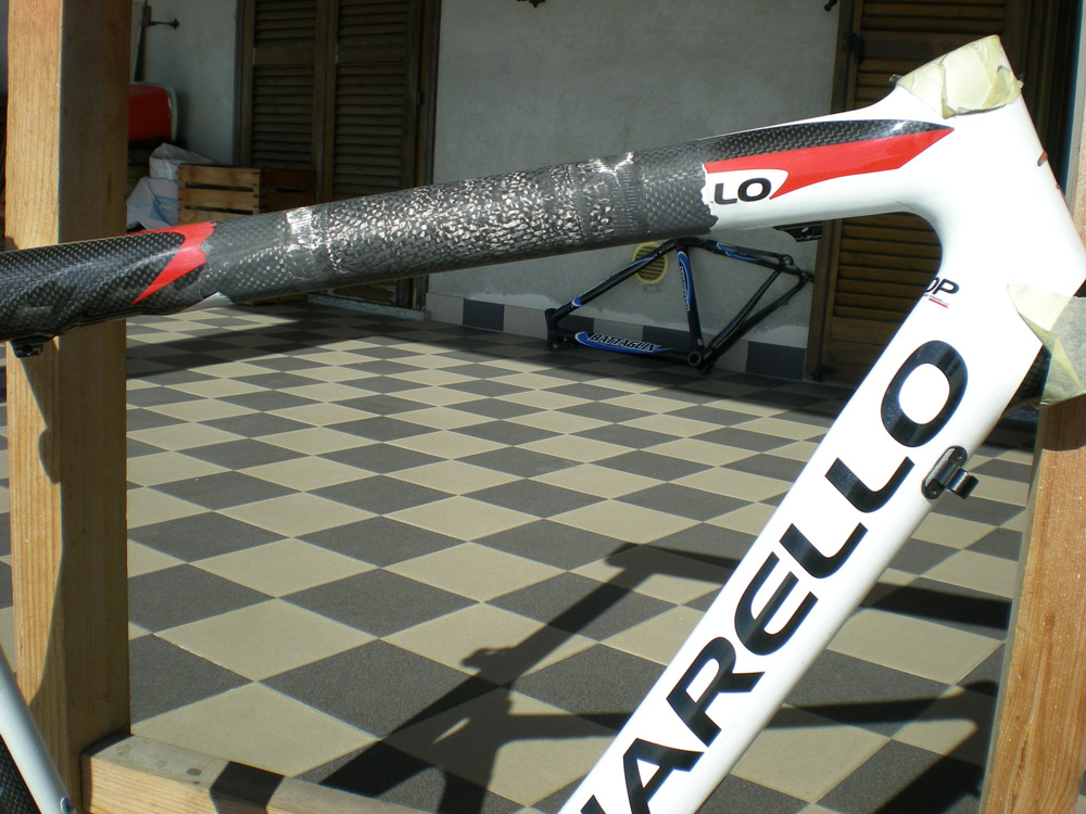 Riparazione tubo orizzontale