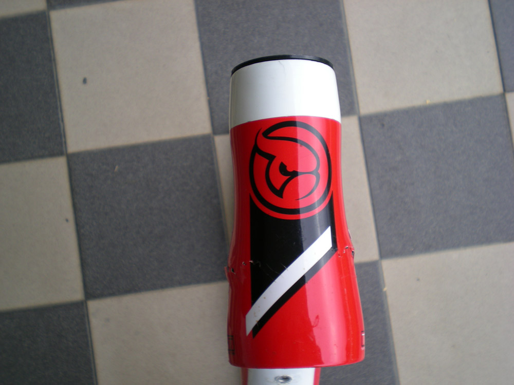 danno al tubo sterzo