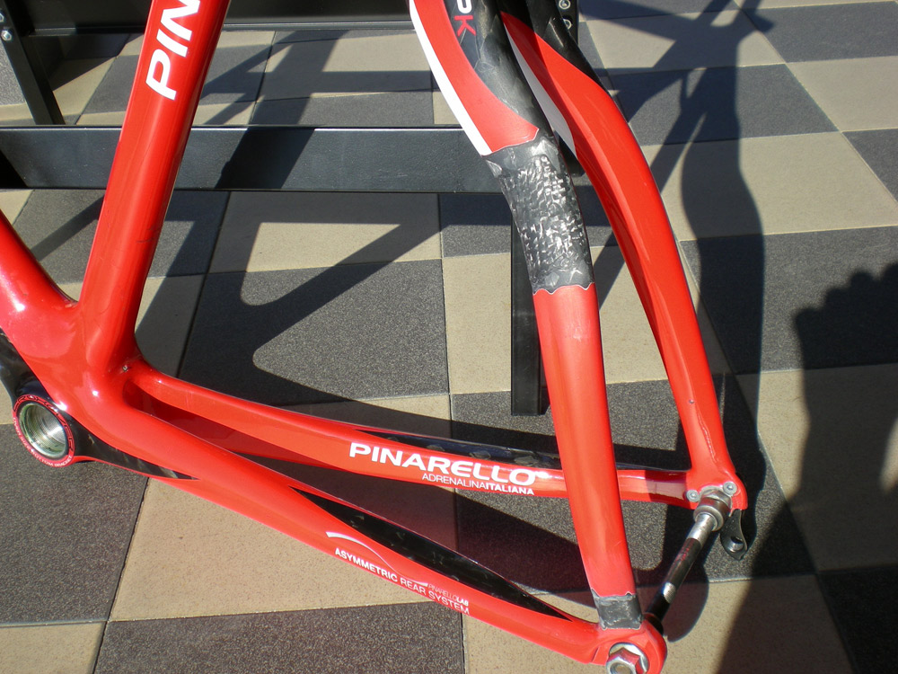 Riparazione fodero obliquo